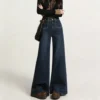 straight‑leg jeans