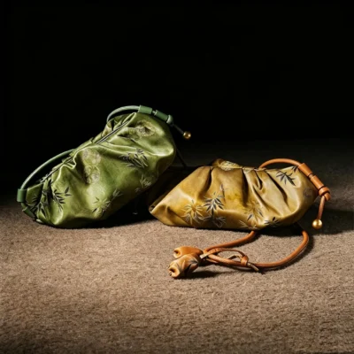 Song brocade silk bag