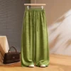 wide leg straight pants​