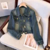 Denim top