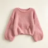 Knitted wool top